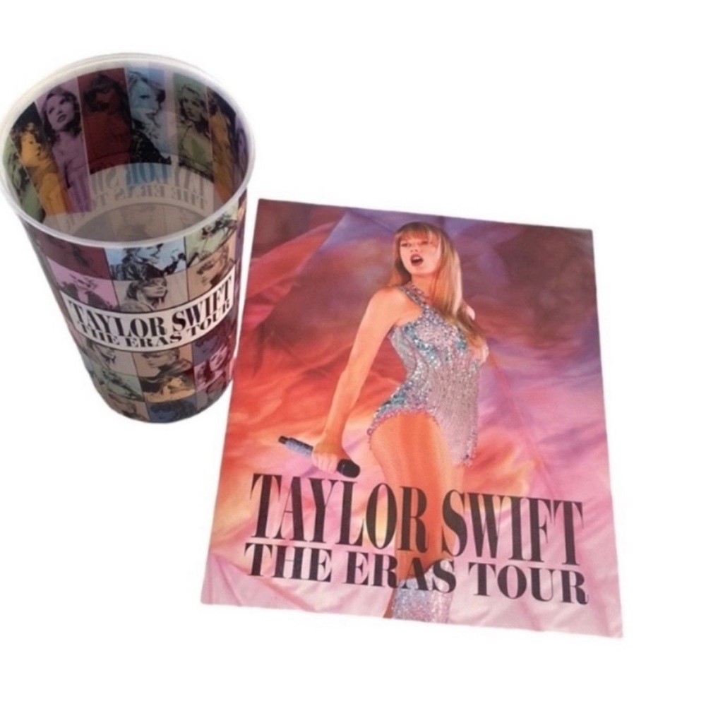NBU Taylor Swift Eras Tour AMC Small Cup + Poster